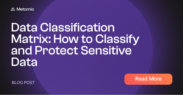 Template: Data Classification Matrix - How to Classify and Protect Sensitive Data
