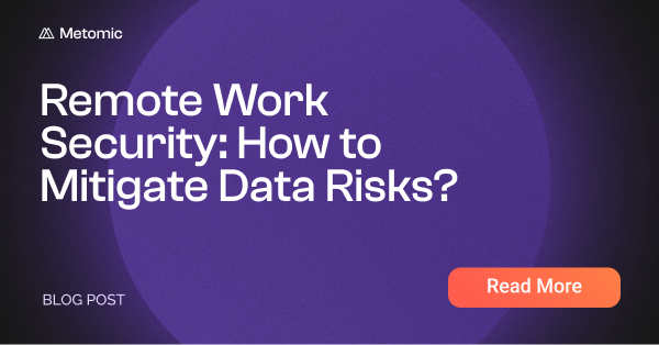 Remote Work Security: How to Mitigate Data Risks?